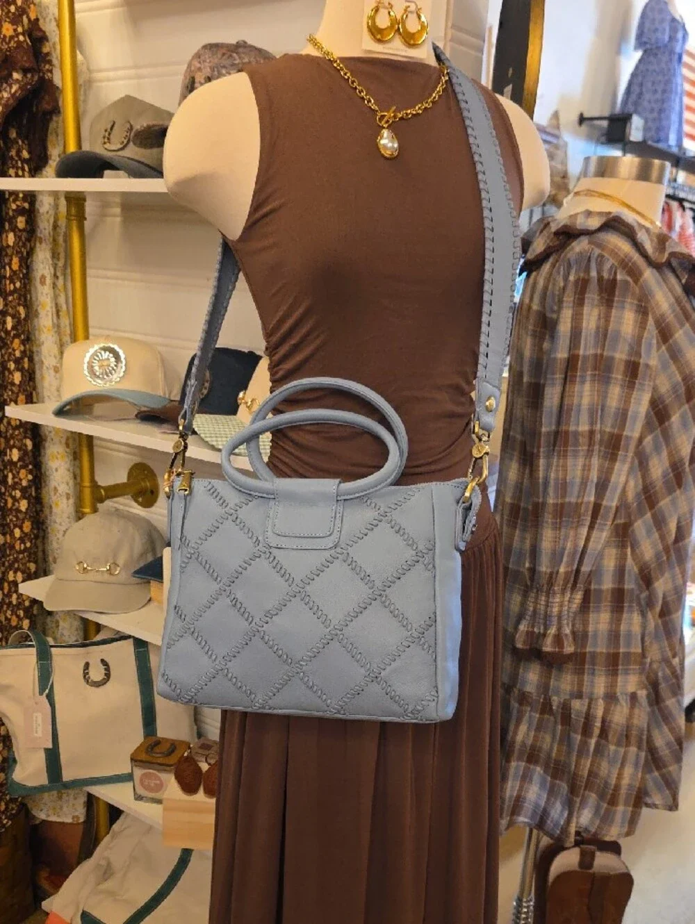HOBO quilted leather